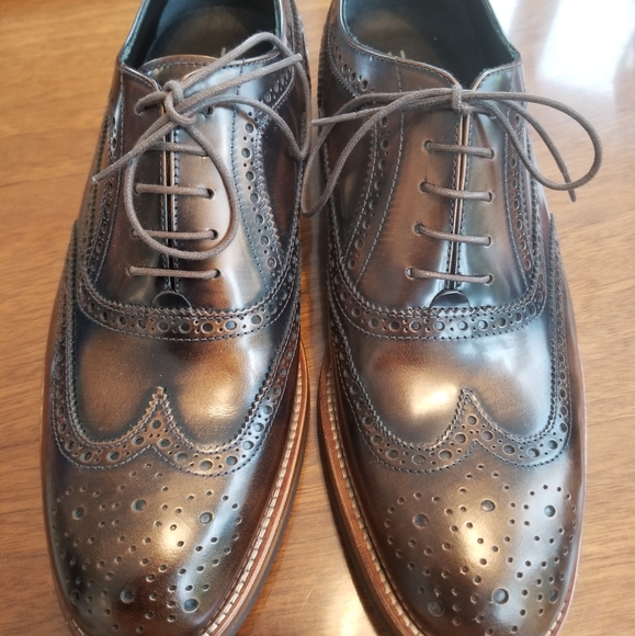 Tomato Cardullo's dress shoes with matching belt - Picture 3 of 8